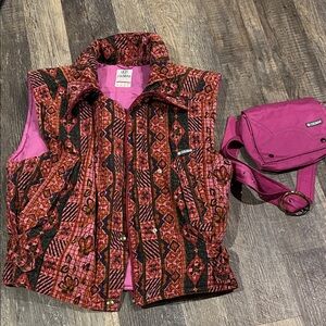 Vintage Colmar Vest & bag